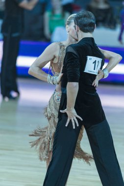 Wdsf uluslararası sermaye Kupası Minsk, Ekim 7,2017, Minsk, Beyaz Rusya