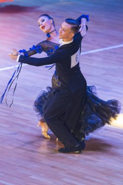 Profesyonel dans çift gençlik standart Avrupa Program yerine