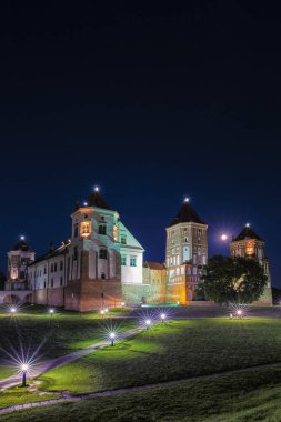 Seyahat yerler ve Torist hedefler. Ünlü Mir Kalesi resmi