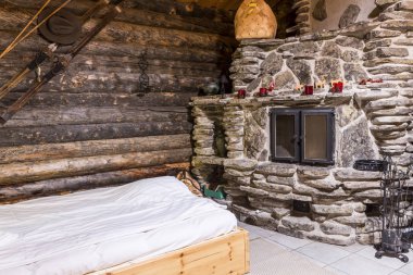 İç Finlandiya'da Lapland yazlık