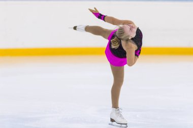 Patenci kızlar serbest program Program Minsk Arena Kupası 2018 gerçekleştirir