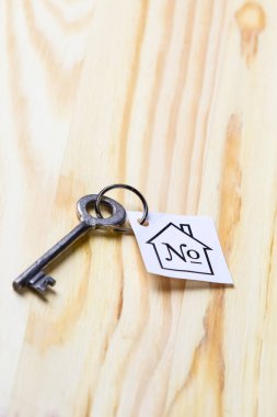 Ev Kavramları. Eski Gümüş Anahtarlı Ev veya Ev Sembolü