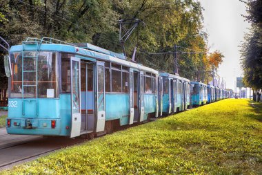 Işınlama kazaları. Tramvay Hattı Gündüz Şehir Sıkışmış