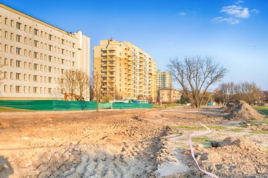 Şehir Yolu Bahar Zamanı İnşaat Altında.