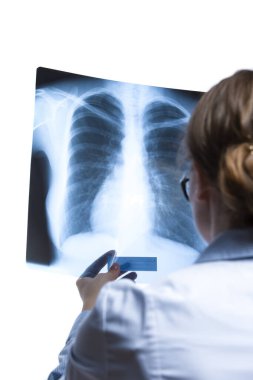 Medicine and Healthcare. Professional Radiologist Doctor