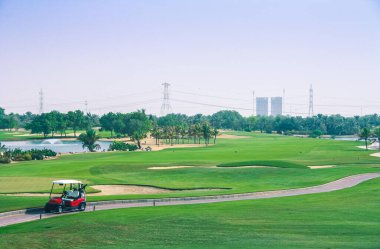 Abu Dhabi Golf club in in united arab emirates in 06/10/2012