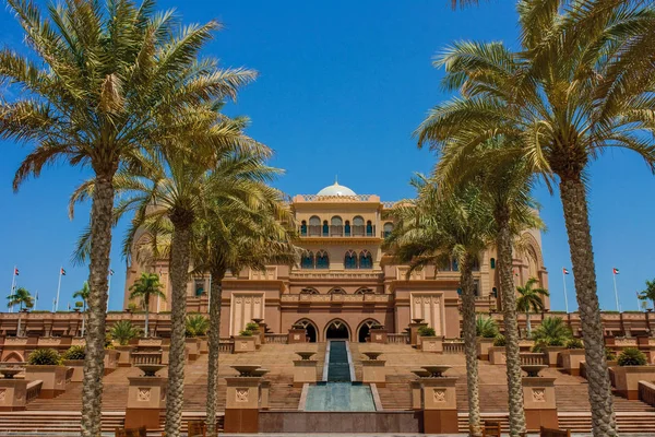 Emirates Palace Abu Dhabi Ein Luxuriöses Fünf Sterne Hotel Abu — Stockfoto