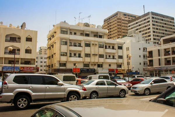 View of Abu Dhabi  Skyline and parking at Abu Dhabi, United Arab Emirates in 21/10/2012