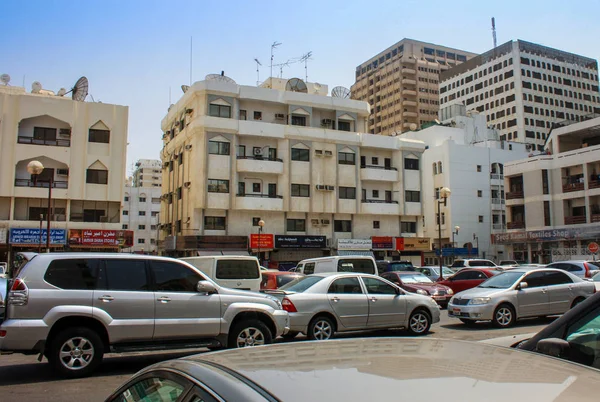 View of Abu Dhabi  Skyline and parking at Abu Dhabi, United Arab Emirates in 21/10/2012