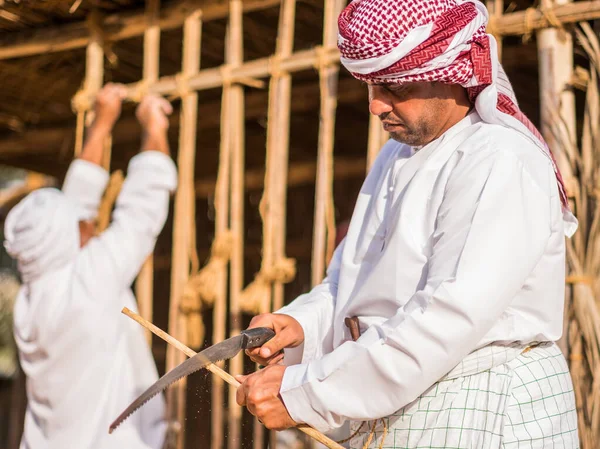 Kultura Spojených Arabských Emirátů Tvoří Festival Qasr Hosn Abú Zabí — Stock fotografie