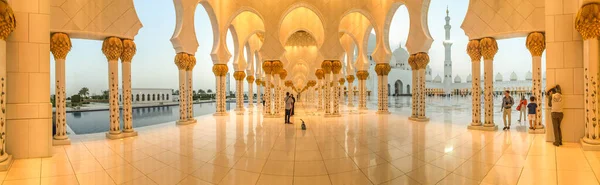 Große Scheich Zayed Moschee Abu Dhabi Vae — Stockfoto