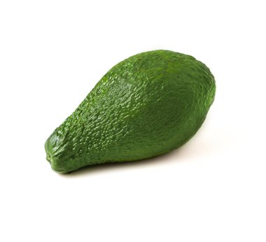 beyaz zemin üzerinde avokado meyve.