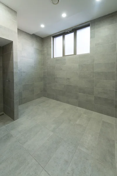Interior de un baño con ducha — Foto de Stock