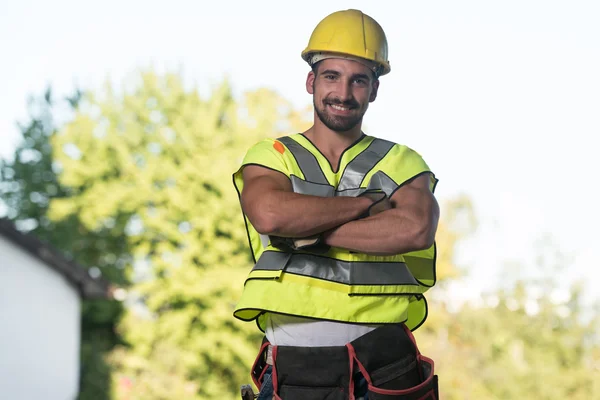 Ongeval preventie veiligheidshelm — Stockfoto