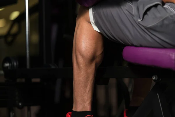 Legs Calf Exercise — Stock Photo, Image