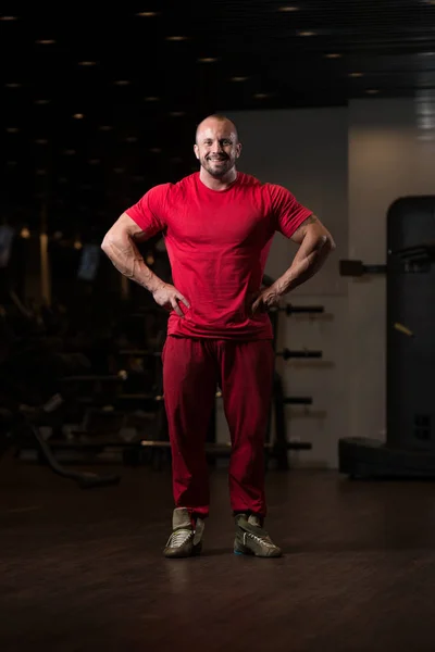 Portrét fyzicky Fit svalnaté muže — Stock fotografie