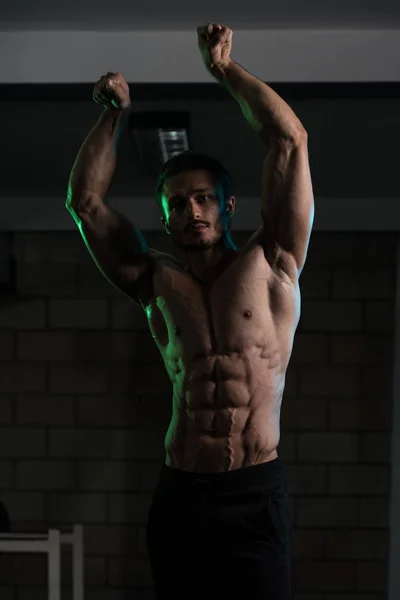 Standing Strong In Gym — Stock Photo, Image