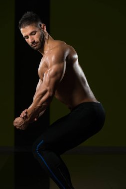 sağlıklı, genç bir adam portresi