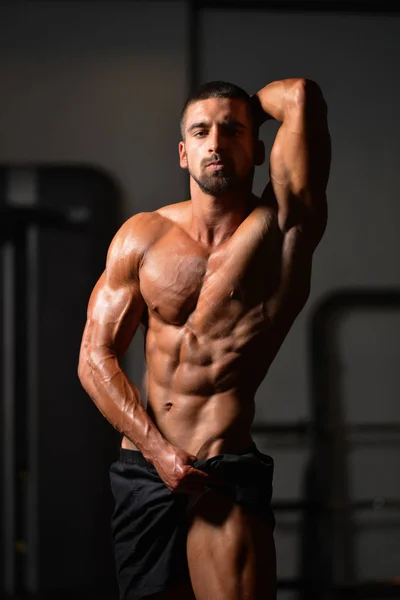 Healthy Man With Six Pack — Stock Photo, Image