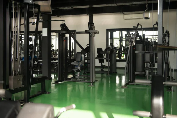 Équipement Machines Centre Moderne Fitness Salle Gym — Photo