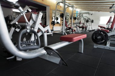 Modern Spor Salonu Spor Salonu Spor Salonu 'nda Ekipman ve Makineler