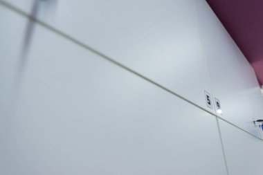 Fitness Merkezi salonunda Soyunma Dolabı, modern iç