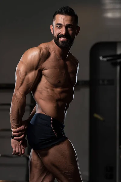 Standing Strong In Gym — Stock Photo, Image