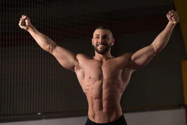 Cuerpo de sueño en el gimnasio —  Fotos de Stock