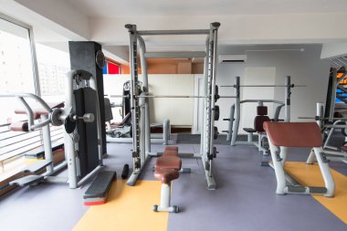 Modern Spor Salonu Spor Salonu Spor Salonu 'nda Ekipman ve Makineler