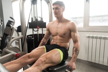 Egzersiz bacak egzersizleri yakın çekim