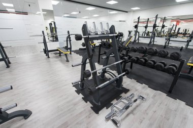 Modern Spor Salonu Spor Salonu Spor Salonu 'nda Ekipman ve Makineler