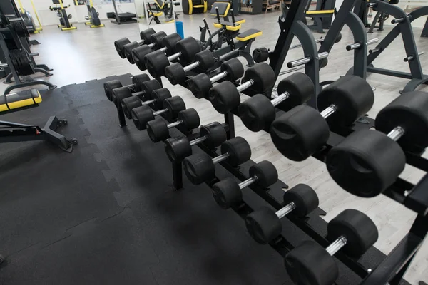 Centre Remise Forme Moderne Salle Gym Avec Équipement Les Machines — Photo