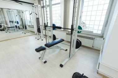 Modern Spor Salonu Spor Salonu Spor Salonu 'nda Ekipman ve Makineler