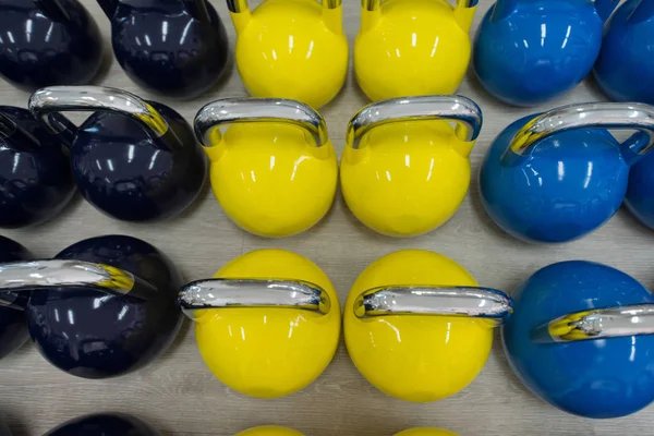 Kettle Bell Kettlebells Floor — Stock Photo, Image