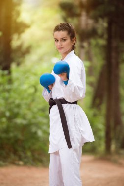 Mücadele - Park'ta Delme karışık dövüş sanatçıları