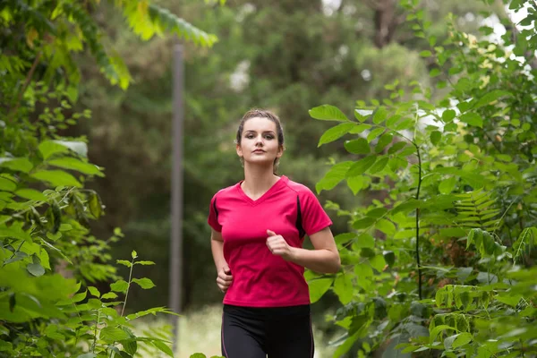 Chica Fit Fitness Atleta Modelo Ejercicio al aire libre — Foto de Stock