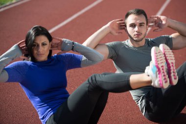 Park alanındaki iki eğitim