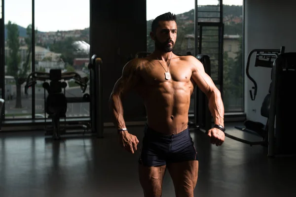 Standing Strong in Gym — Stock Photo, Image