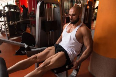 Egzersiz bacak egzersizleri yakın çekim