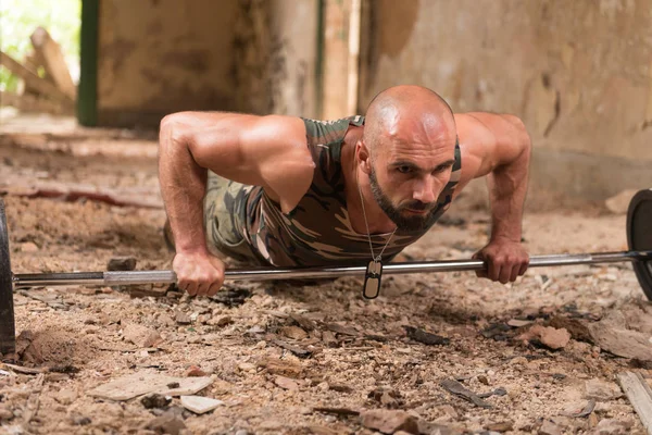 Adam push up ile Halter egzersiz