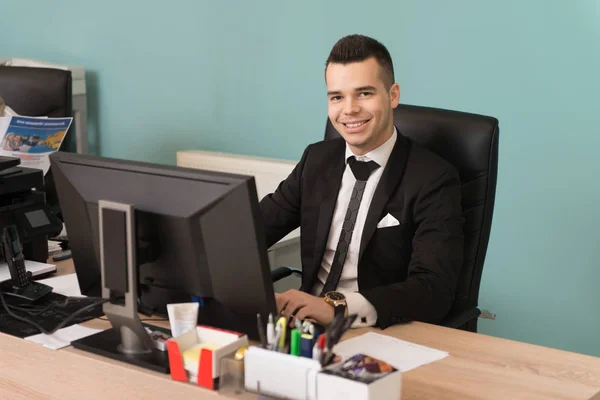 Confident Businessman Portrait — Stock Photo, Image