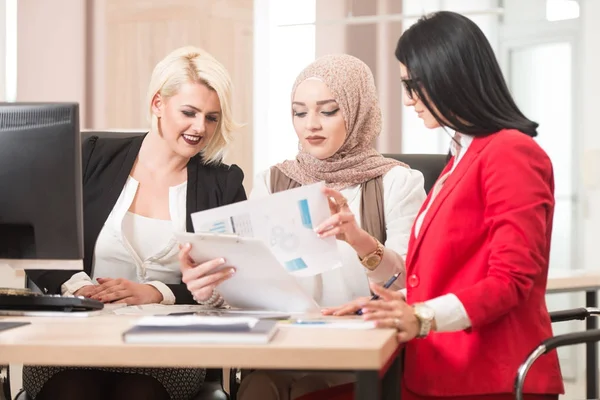 Mulheres Business Teamwor — Fotografia de Stock