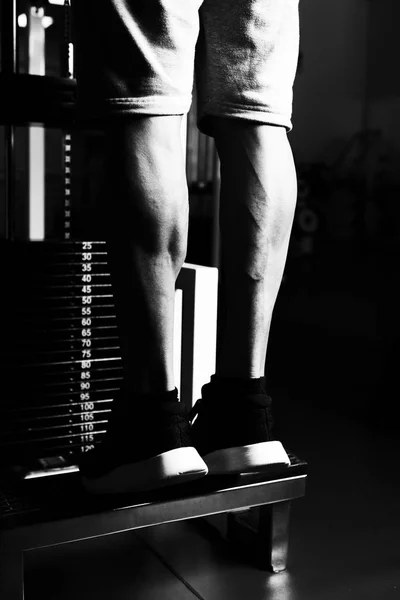 Sportieve benen kalf — Stockfoto