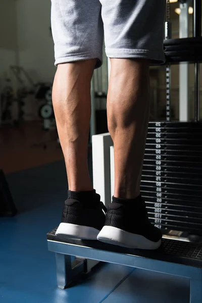 Piernas Deportivas Ternero — Foto de Stock