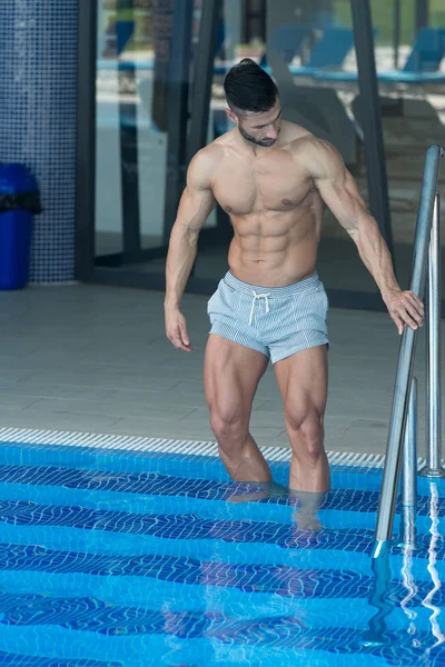 Portrait Of A Muscular Sexy Man In Underwear — Stock Photo, Image