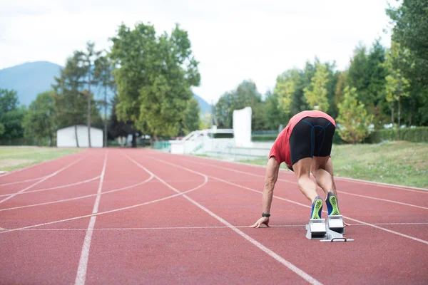 Sprinter začíná Sprint — Stock fotografie