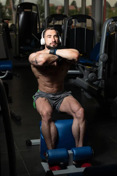 Forme correcte squat sans poids — Photo