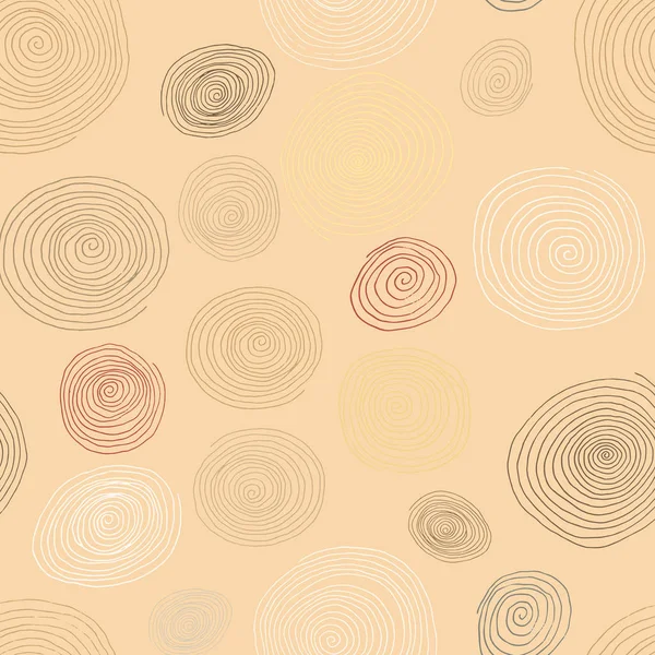 Espirales de madera estilizada textura — Vector de stock