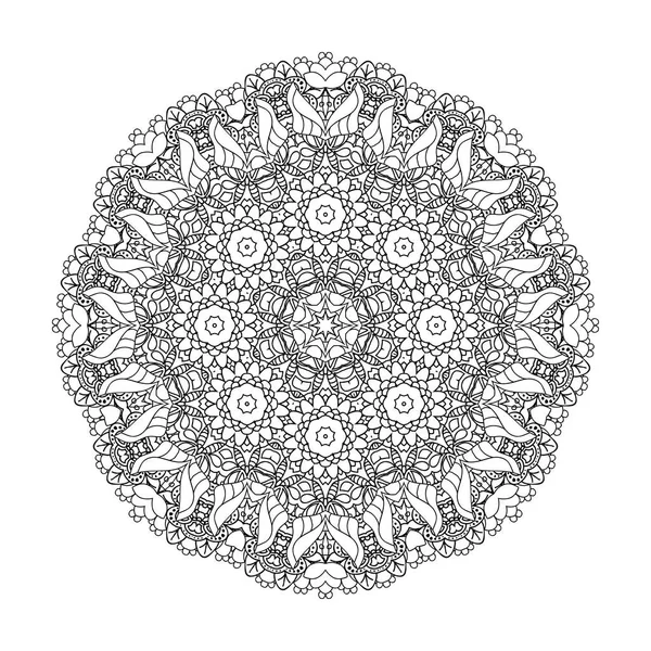 Mandala elemento decorativo — Vetor de Stock