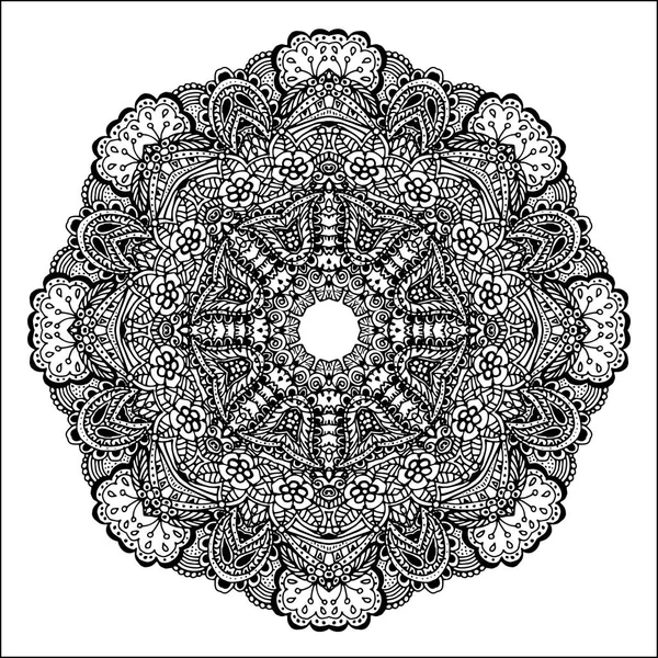 Elemento decorativo Mandala — Archivo Imágenes Vectoriales